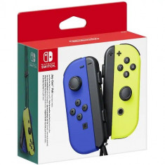 Pereche Joy-Con NINTENDO Switch, blue-neon yellow foto