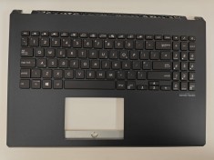 Carcasa superioara cu tastatura palmrest Laptop, Asus, VivoBook 15 F571, F571GT, F571GD, F571LH, F571LI, 90NB0NL1-R31US0, EAXKT00301A, iluminata, layo