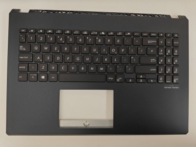 Carcasa superioara cu tastatura palmrest Laptop, Asus, VivoBook 15 F571, F571GT, F571GD, F571LH, F571LI, 90NB0NL1-R31US0, EAXKT00301A, iluminata, layo foto