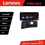 Navigatie Volvo S80 2006-2011 Lenovo Pro 12.3 QLED 8+256GB 4G GPS