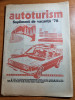 Revista autoturism - sipliment de vacanta - din anul 1978