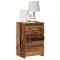 Gossi noptiera, lemn invechit, 40x35x62,5 cm, lemn prelucrat