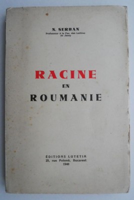 Racine en Roumanie &amp;ndash; N. Serban foto