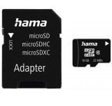 Cumpara ieftin Card de memorie Hama micro SDHC, 16 GB + Adaptor