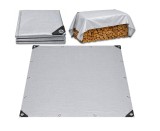 Prelata impermeabila, gri, 2 x 4 m, Lean 30856