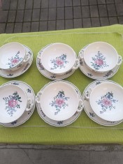 Portelan Villeroy &amp; Boch Alt Strassburg set de 6 boluri cu farfurioare