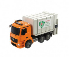 Camion Gunoi Mercedes Arocs Cu Telecomanda Mondo 63523 Scara 1:20 Cu Container Inclus foto