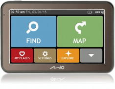 Sistem Navigatie GPS Auto Mio Spirit 7670 5.0 LM Harta Full Europa foto