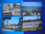 HOPCT LOT 2224 -PREDEAL -JUD BRASOV -4 CARTI POSTALE-NECIRCULATE