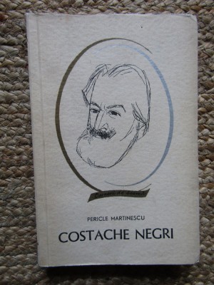 COSTACHE NEGRI de PERICLE MARTINESCU , 1966 foto