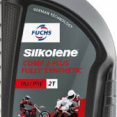 Ulei Motor 2T SILKOLENE COMP 2 Plus 1l, API TC JASO FD synthetic ester