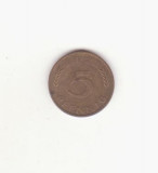 Germania (R.F.G.) 5 pfennig 1975 litera J, Europa