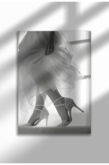 rebel_29|Vintage Photography Poster, Feminist Street Style, Black &amp; White Canvas, Rebel Muse 2025 | A3 (29.7 x 42 cm) - rebel_29