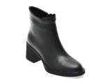 Ghete EPICA negre, AY2836, din piele naturala