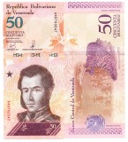 Venezuela 50 Bolivares 2018, P-105 UNC - Bancnota Originala
