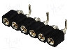 Conector 6 pini, seria {{Serie conector}}, pas pini 2.54mm, CONNFLY - DS1002-01-1*6S13 foto