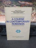 A course in contemporary romanian Rom&acirc;na prin engleză, Cazacu, Caragiu Marioțeanu, Chiosa și Guțu Romalo, București 1980, 202