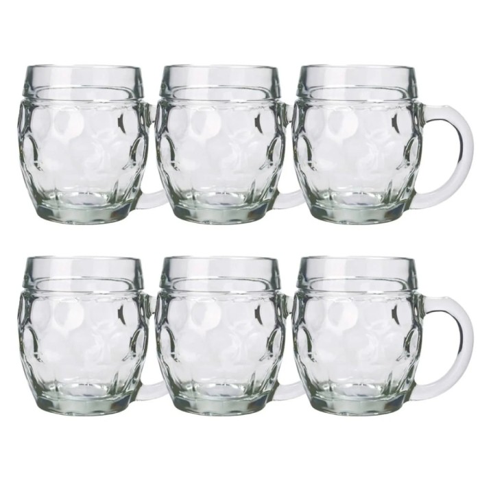Bierglas, Bierkrug, Ma&szlig;krug, Bierseidel 6er Set Biergl&auml;ser, T&uuml;binger - 0,5 Liter