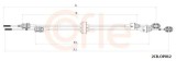 Cablu transmisie manuala Opel Astra H A04 Motor 1.7 CDTi L08, 1.7 Cdti L35, 1.7 Cdti L48, 1.7 Cdti L70, lungime 1120/897 mm, 1188/890 mm, OE 13110708