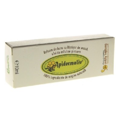 Apidermaliv Balsam de Buze cu Laptisor de Matca Complex Apicol 10ml foto