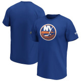 New York Islanders tricou de bărbați Iconic Primary Colour Logo Graphic - XS