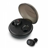 Casti True Wireless cu microfon Esperanza Cetus EH229K Bluetooth Touch control Negru