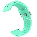 Cumpara ieftin Curea din silicon compatibila cu Garmin Vivoactive 4, Telescoape QR, 22mm, Mint Green