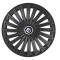 Set 4 capace roti pentru BMW Nou, model Joy Black, R16
