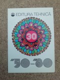C9 27 - 1980 - Calendar de buzunar - reclama Editura tehnica