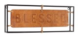 Decoratiune perete Blessed 45.5x3.8x16 cm