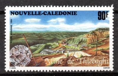 NOUA CALEDONIE 1994, Minerit, serie neuzată, MNH foto