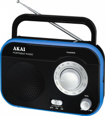 Radio portabil Akai PR003A-410 Jack 3.5 Negru foto