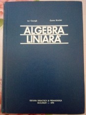 ALGEBRA LINIARA (Editie Revizuita) - Ion Creangă, Corina Reischer - E.D.P.-1970