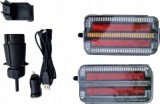 Kit Stop LED Wireless 12-24V TT Technology Polonia, Magnetic, Pozitie Frana Semnalizare Dinamica, Omologare E3 R148 R150, 2 Buc