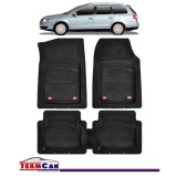 Covorașe Auto TeamCar&reg; Tip Tăviță Compatibile Volkswagen Passat B6 (2005&ndash;2010) - Combi, Cauciuc, Oem