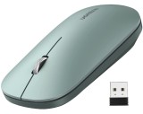 MOUSE Ugreen, &quot;MU001&quot; PC sau NB, wireless 2.4GHz, optic, 3/1 butoane/scroll, 4000 dpi, verde &quot;90374&quot; (timbru verde 0.18 lei) - 6957303893744