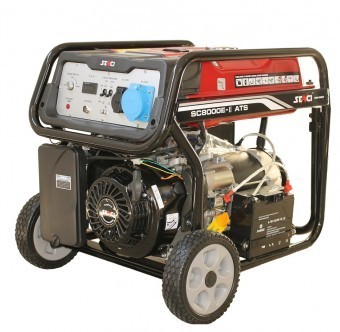 Generator monofazat 7kW cu automatizare Senci SC-8000 ATS foto