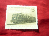 Serie 1 valoare Austria 1962 - Gari , Locomotiva, Nestampilat