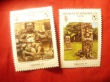 2 Timbre Honduras 1978 - Arta - Expozitia Filatelica Honduras&#039;78