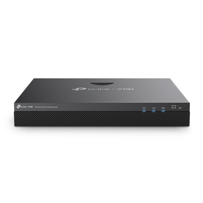 NVR TP-Link VIGI, 16 canale, capacitate max 20 TB, porturi HDMI | VGA | Retea RJ45 | 2 x USB 2.0, &quot;VIGI NVR2016H&quot; (timbru verde 2 lei)
