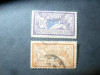 Serie Franta 1920 - Alegorie , 2 valori stampilate, Stampilat