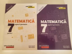 Matematica clasa a VII a partea aI a si partea a II a de Anton Negrila,Maria Negrila