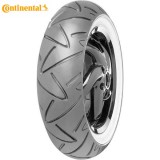 Anvelopa 130/70-12 TL Continental 62P ContiTwist M/C (cu dungi albe laterale - white wall)