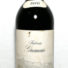 Z 33 vin ROSU CHIANTI CLASSICO DOC FATTORIA GRANAIO, recoltare 1970 CL 72, GR 13