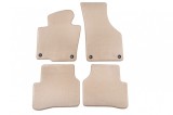 Mochete textile Petex Comet seria potrivite pentru Volkswagen Passat sedan, estate 2005-2014, Volkswagen Passat CC 2012-2016, set de 4 bucati, bej cu