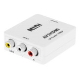 CONVERTOR RCA CVBS + AUDIO - HDMI MAMA - KOM0983