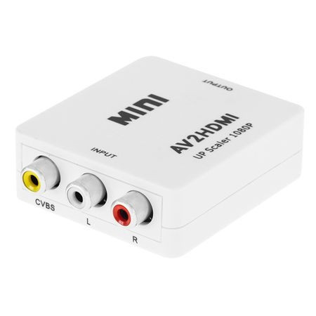 CONVERTOR RCA CVBS + AUDIO - HDMI MAMA - KOM0983