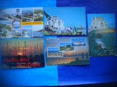 HOPCT LOT NR 771 LITORAL ROMANIA -CT-5 CARTI POSTALE-RSR-CIRCULATE