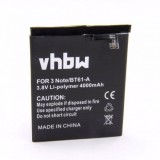 Acumulator pentru Meizu M3 Note si altele 4000mAh BT61, VHBW