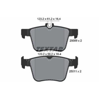 Placute frana Audi A3 (8v1, A3 Cabriolet (8v7, A3 Sedan (8vs, A3 Sportback (8va, Q2 (Gab, Q3 (F3b), Q3 Sportback (F3n), Tt (Fv3, Tt Roadster (Fv9; Cu foto